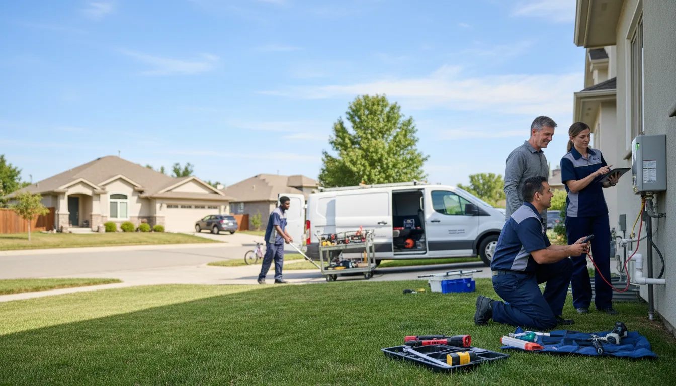 Tankless water heater service in Clarksburg, OH